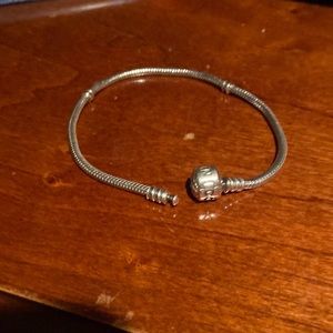 Pandora 8 1/4” Silver Bracelet